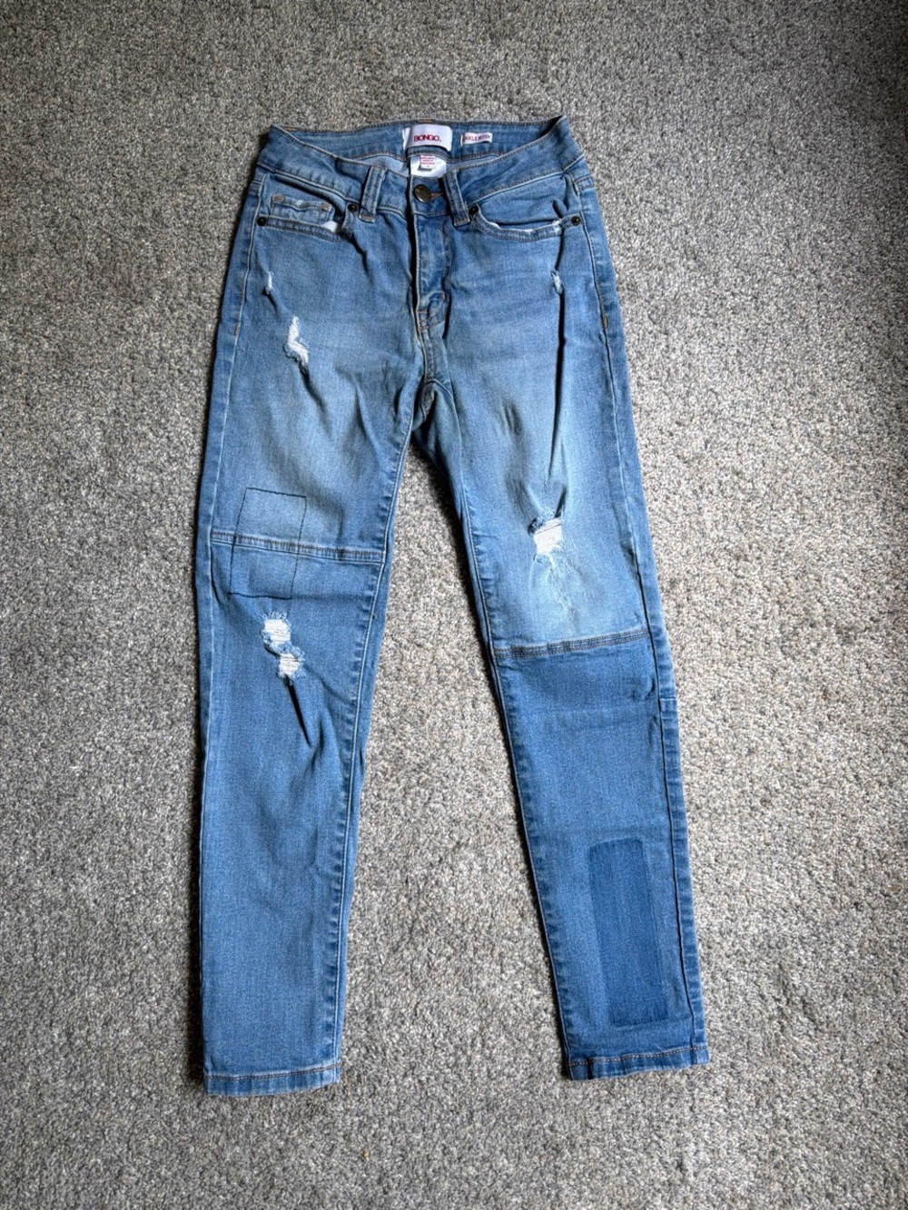 Bongo Light Blue Distressed Jeans